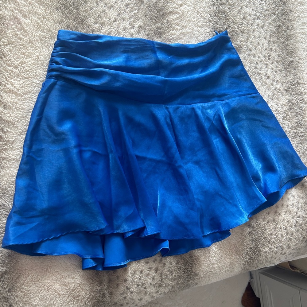 Blue Zara Skort